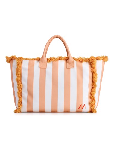 BEACHBAGPF bolso y bandolera Algodón, Poliéster Durazno Mujer Bolsa de playa