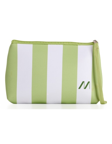BEACHPOUCHGN bolso y bandolera Algodón, Poliéster Verde Mujer Bolsa de playa