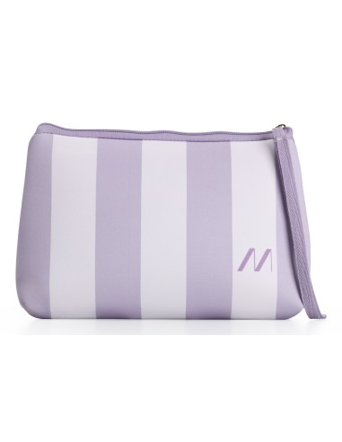 BEACHPOUCHVL bolso y bandolera Algodón, Poliéster Violeta Mujer Bolsa de playa
