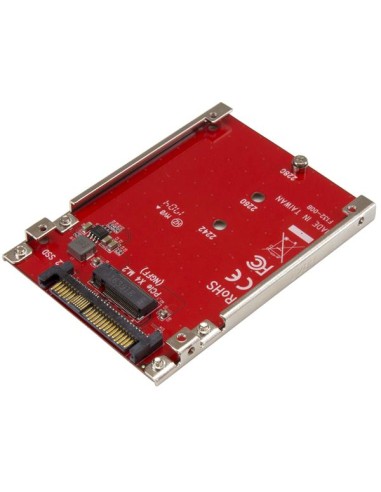 Tarjeta Adaptador PCI Express M.2 a U.2 SFF8639 para SSD NVMe M.2 - Conversor para SSD M.2 - Tarjeta Anfitrión para SSD M.2