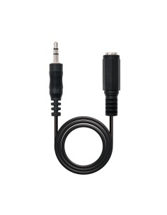 10.24.0205 cable de audio 5 m 3,5mm Negro