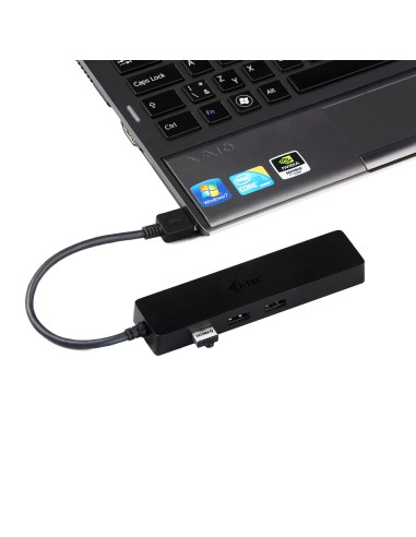 Advance USB 3.0 Slim HUB 3 Port + Gigabit Ethernet Adapter