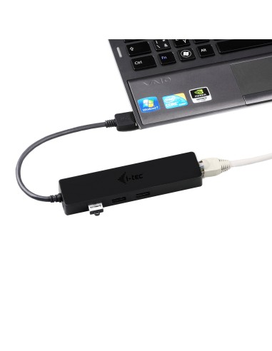 Advance USB 3.0 Slim HUB 3 Port + Gigabit Ethernet Adapter