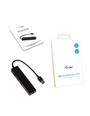 Advance USB 3.0 Slim HUB 3 Port + Gigabit Ethernet Adapter