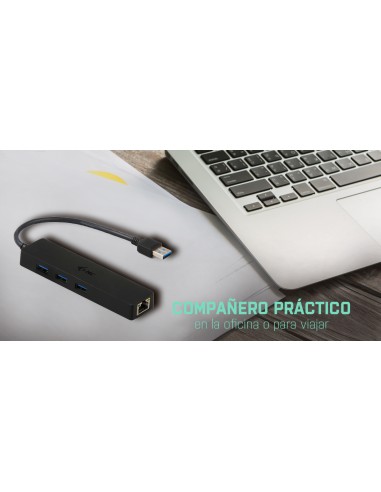 Advance USB 3.0 Slim HUB 3 Port + Gigabit Ethernet Adapter