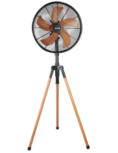 HTW-VP-50FD ventilador Negro, Madera
