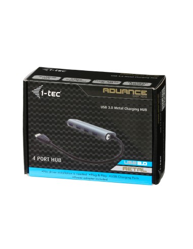 Metal Superspeed USB 3.0 4-Port Hub