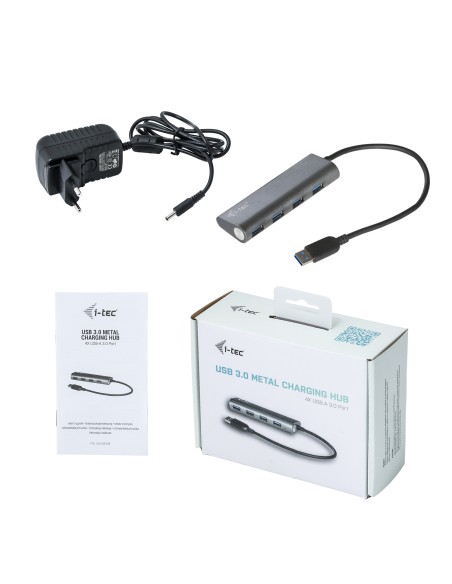Metal Superspeed USB 3.0 4-Port Hub