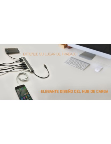 Metal Superspeed USB 3.0 7-Port Hub