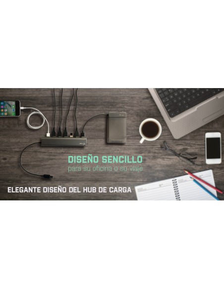 Metal Superspeed USB 3.0 7-Port Hub