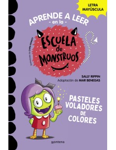 Aprender a leer en la Escuela de Monstruos 5 Pasteles voladores de colores