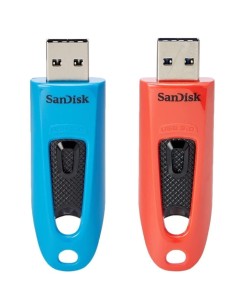 Ultra unidad flash USB 64 GB USB tipo A 3.2 Gen 1 (3.1 Gen 1) Azul, Rojo