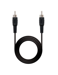 10.24.0403 cable de audio 3 m RCA Negro