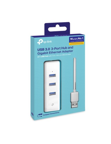 UE330 base para portátil y replicador de puertos Alámbrico USB 3.2 Gen 1 (3.1 Gen 1) Type-A Blanco