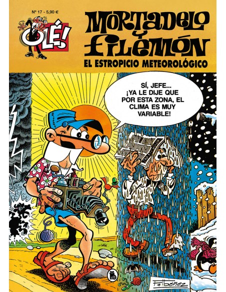 El estropicio meteorologico Ole Mortadelo 17