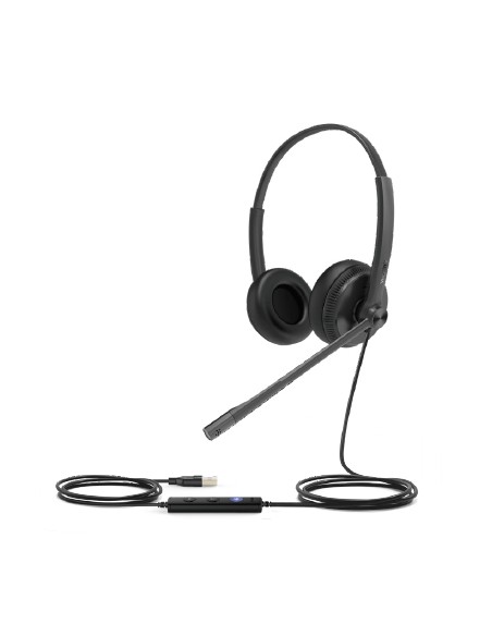 UH34 Auriculares Alámbrico Diadema Oficina/Centro de llamadas Negro