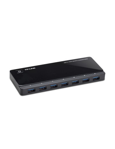 UH720 hub de interfaz USB 3.2 Gen 1 (3.1 Gen 1) Micro-B 5000 Mbit/s Negro