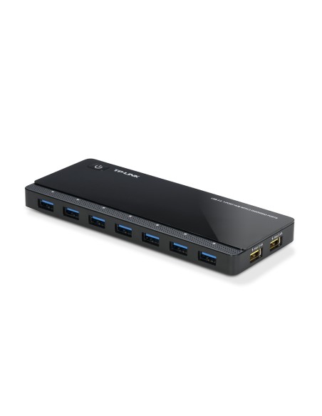 UH720 hub de interfaz USB 3.2 Gen 1 (3.1 Gen 1) Micro-B 5000 Mbit/s Negro