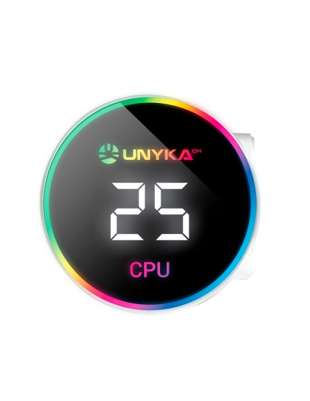 AquaStorm White 360 Procesador Kit de refrigeración líquida 12 cm Blanco 1 pieza(s)