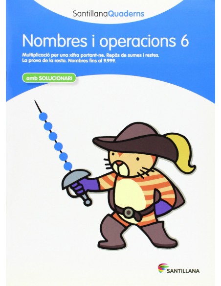 Nombres i operacions Educacion Primaria Quadern 6