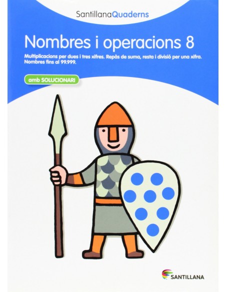 Nombres i operacions Educacion Primaria Quadern 8