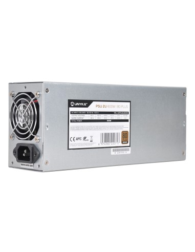 Fuente de Alimentación 2U 600W 80 Plus Bronce