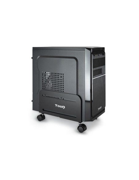 Soporte metálico para CPU de suelo con ruedas