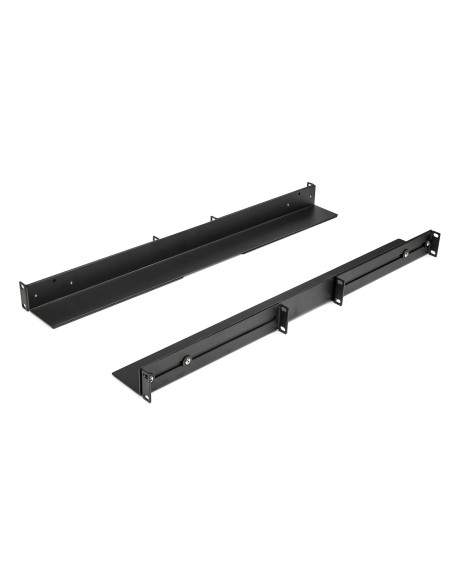 Carriles 1U de 19 pulgadas para Rack para Servidores con 4 Columnas - Profundidad Ajustable de 60,9cm a 91,4cm/24" a 36" - Carr