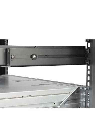 Carriles 1U de 19 pulgadas para Rack para Servidores con 4 Columnas - Profundidad Ajustable de 60,9cm a 91,4cm/24" a 36" - Carr