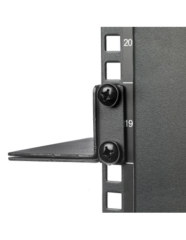 Carriles 1U de 19 pulgadas para Rack para Servidores con 4 Columnas - Profundidad Ajustable de 60,9cm a 91,4cm/24" a 36" - Carr