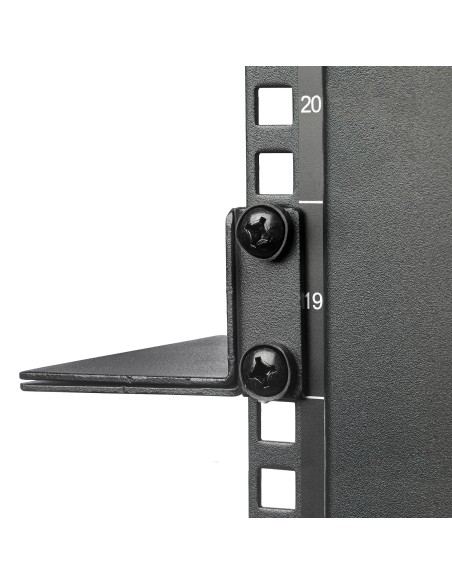 Carriles 1U de 19 pulgadas para Rack para Servidores con 4 Columnas - Profundidad Ajustable de 60,9cm a 91,4cm/24" a 36" - Carr