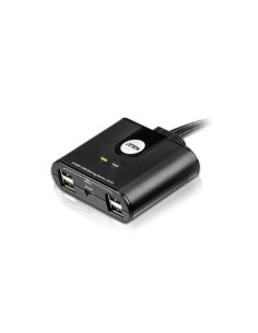 Switch de periféricos USB 2.0 de 2 x 2 puertos 2