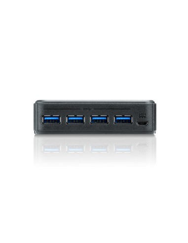 Switch de periféricos USB 3.2 Gen1 de 4 x 4 puertos