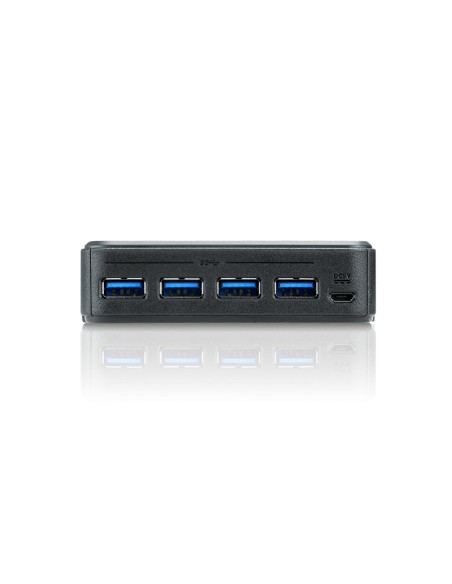 Switch de periféricos USB 3.2 Gen1 de 4 x 4 puertos