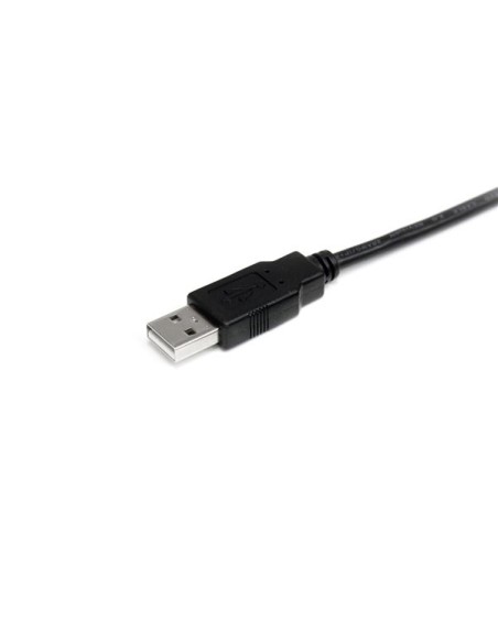 Cable de 1m USB 2.0 Alta Velocidad Macho a Macho USB A - Negro