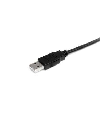Cable de 2m USB 2.0 Alta Velocidad Macho a Macho USB A - Negro