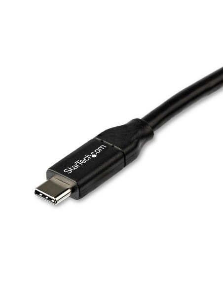 Cable de 2m USB-C a USB-C con capacidad para Entrega de Alimentación de 5A - USB TipoC - Cable de Carga USBC - USB 2.0