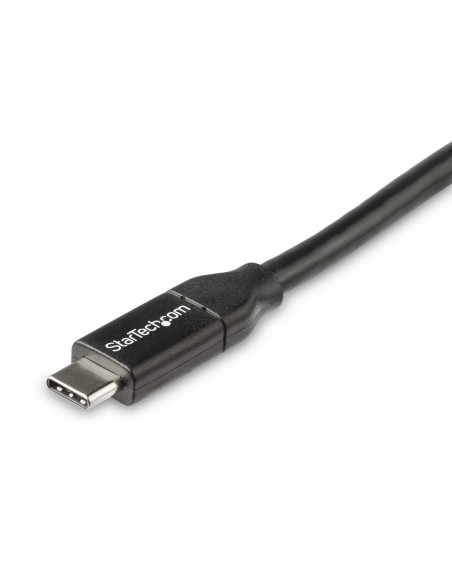 Cable de 50cm USB-C a USB-C con capacidad para Entrega de Alimentación de 5A - USB TipoC - Cable de Carga USBC - USB 2.0