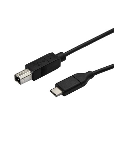 Cable de 3m USB-C a USB-B de Impresora - Cable Adaptador USB Tipo C a USB B