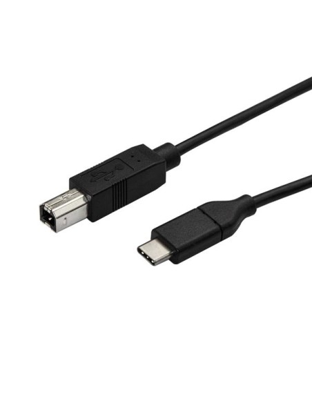 Cable de 3m USB-C a USB-B de Impresora - Cable Adaptador USB Tipo C a USB B