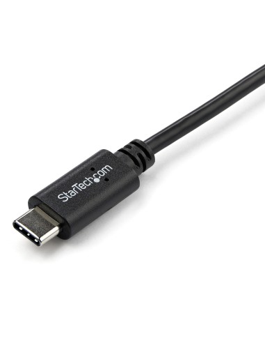 Cable de 1m USB-C a USB-C Acodado a la Derecha - Cable USB Tipo C en Ángulo a la Derecha - Cable USBC en Ángulo