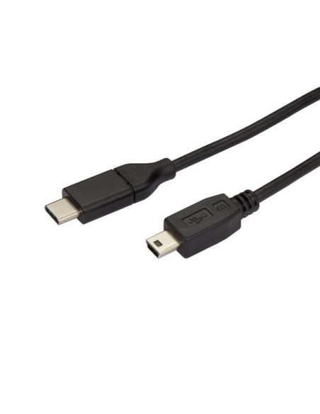 Cable de 2m USB-C a Mini USB-B - Cable Adaptador USB Tipo C a USB Mini B