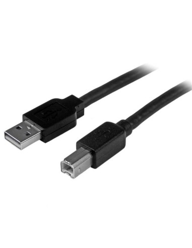 Cable 15 Metros 15m USB B Macho a USB A Macho Activo Amplificado USB 2.0 - Impresora