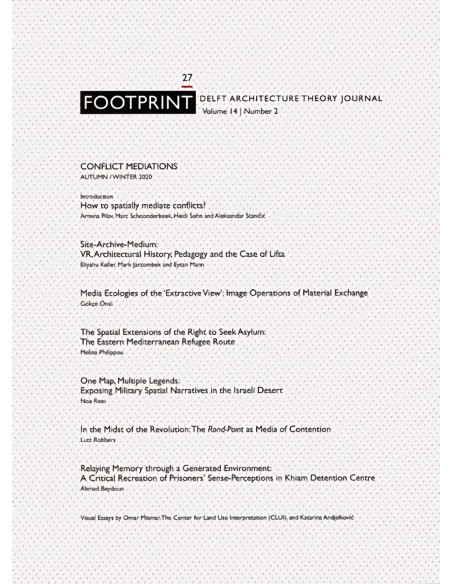 FOOTPRINT 27 CONFLICT MEDIATIONS
