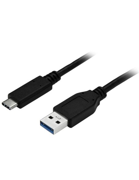 Cable de 1m Adaptador USB A a USB Tipo C - Cable USB-C Macho a Macho