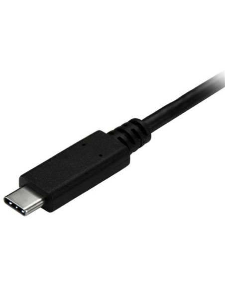 Cable de 1m Adaptador USB A a USB Tipo C - Cable USB-C Macho a Macho