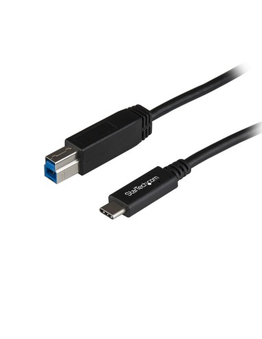 USB31CB1M cable USB 1 m USB 3.2 Gen 2 (3.1 Gen 2) USB C USB B Negro