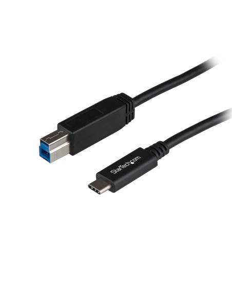 USB31CB1M cable USB 1 m USB 3.2 Gen 2 (3.1 Gen 2) USB C USB B Negro