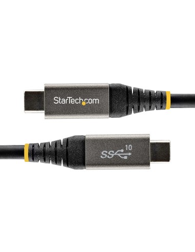 Cable de 50cm USB-C de 10Gbps - Cable USB Tipo C - Cable USB TipoC USB 3.1/3.2 Gen 2 - Con Carga por Entrega de Alimentación PD