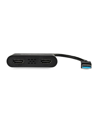 Adaptador USB 3.0 a HDMI Doble - 4K 30Hz